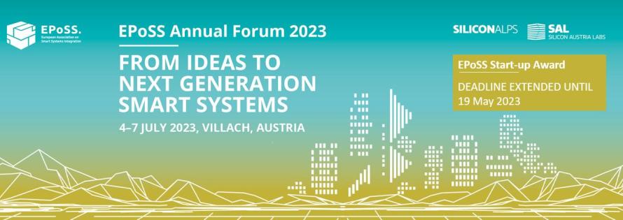 EPoSS Annual Forum Start-up Award EPoSS Annual Forum Start-up Award