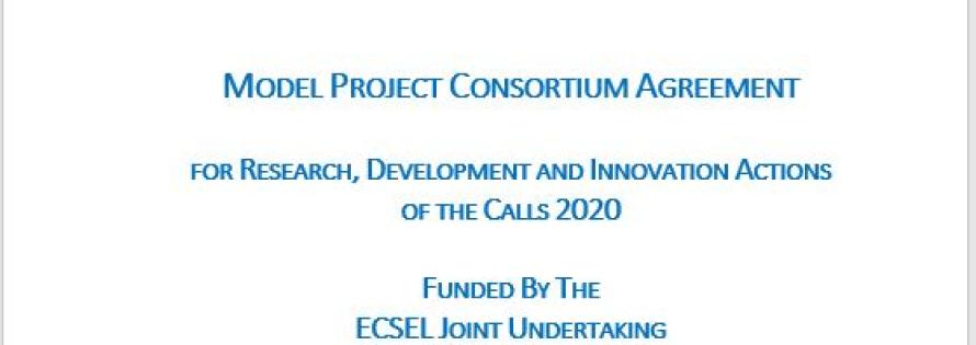 Model Project Consortium Agreement ECSEL 2020