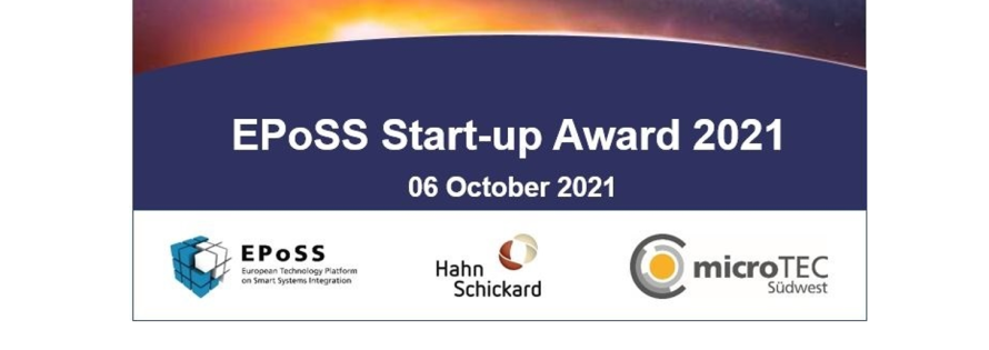 EPoSS Start-Up Award 2021 Banner