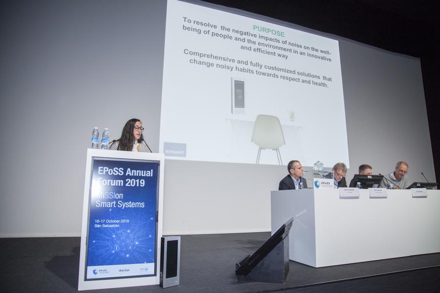 EPoSS Start up Award 2019: NOISMART EPoSS Start up Award 2019: NOISMART