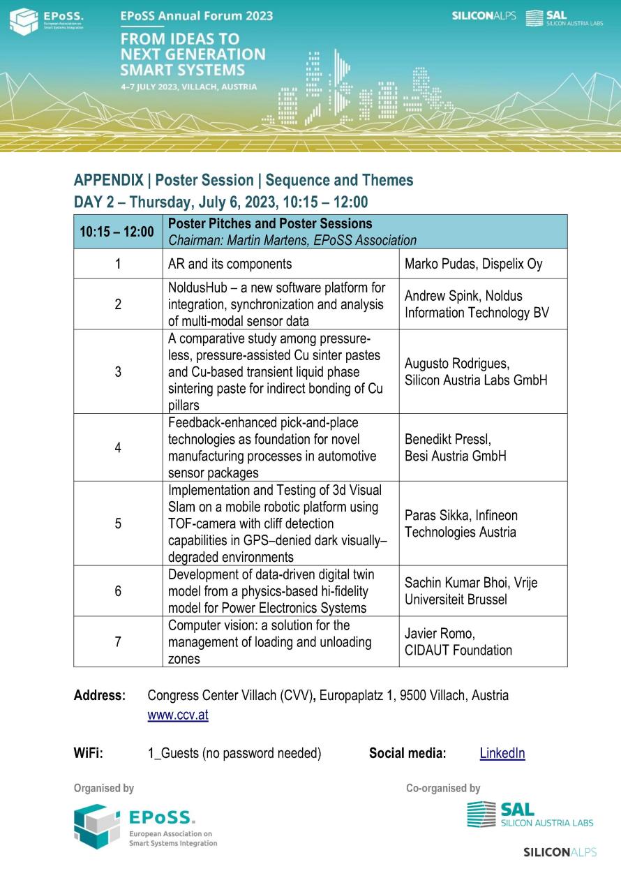 EPoSS Annual Forum 2023 Draft Programme_8