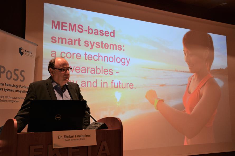 Stefan Finkbeiner, EPoSS Chairman, Bosch Sensortec GmbH