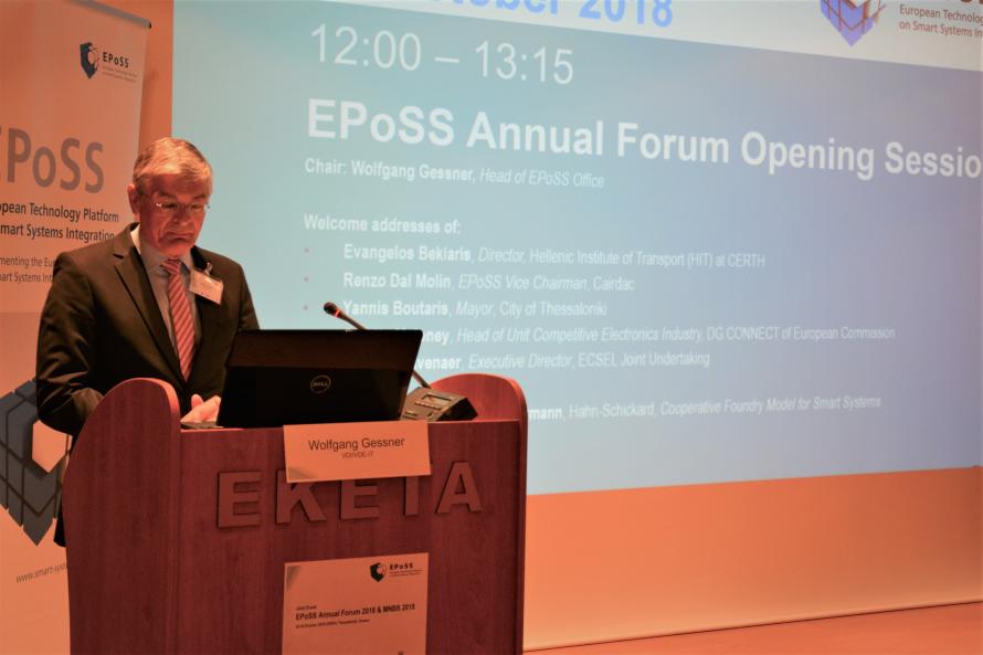 Wolfgang Gessner, Head of EPoSS Office