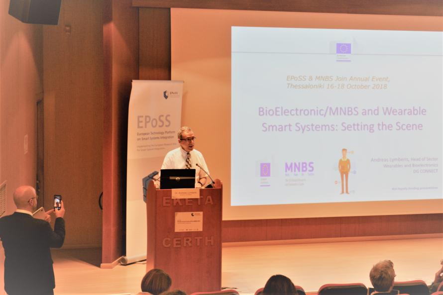Andreas Lymberis, DG CONNECT of European Commission Andreas Lymberis, DG CONNECT of European Commission