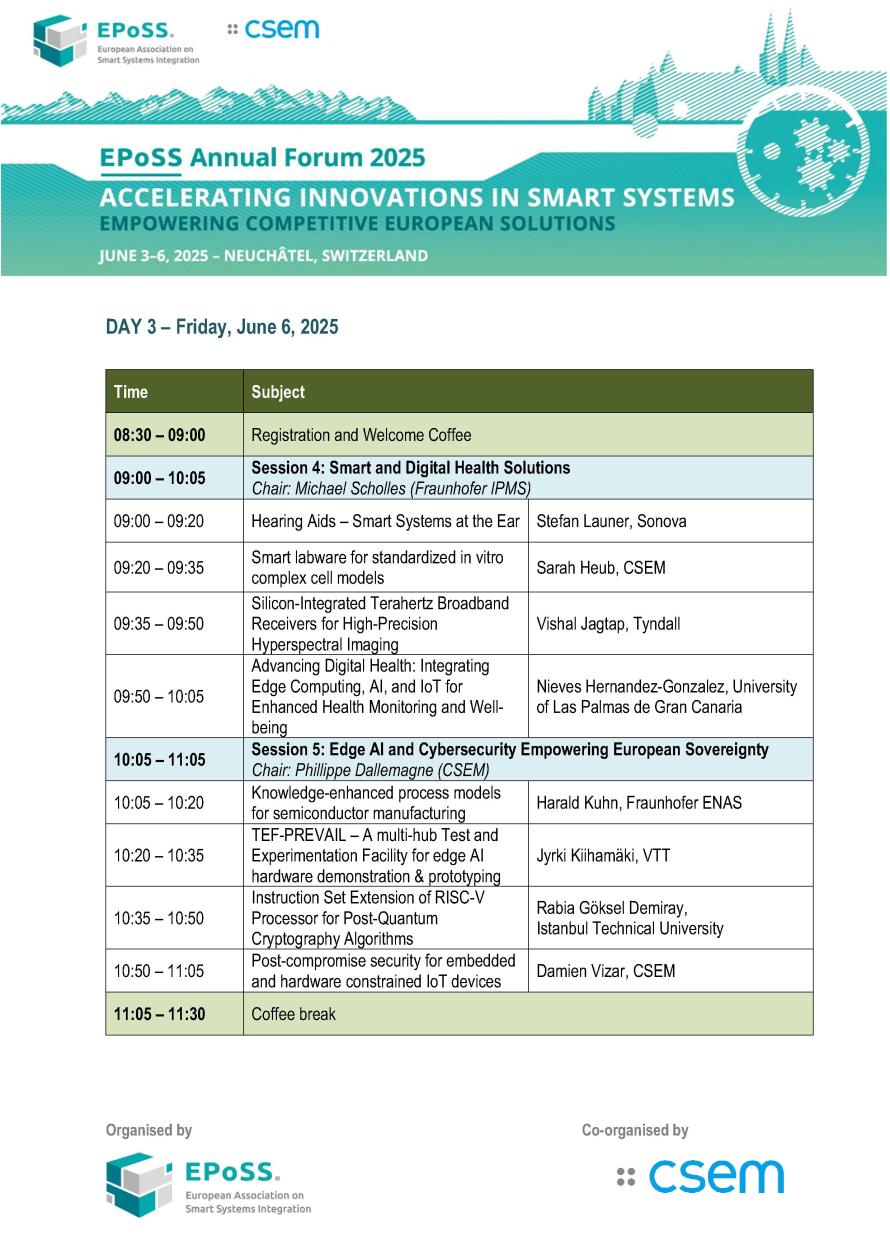 Agenda Annual Forum 7