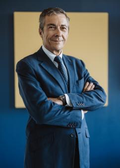 The picture shows Guido Ceresole, Chairman of the EPoSS Executive Committee