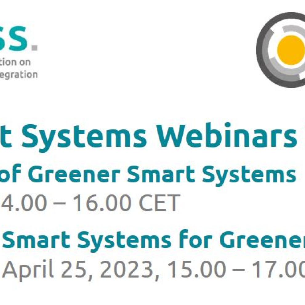 Webinar Greener Smart Systems